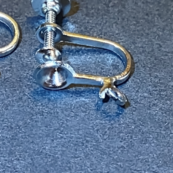 7 pair of earrings backs without stones, jewelry - Picture 3 of 3